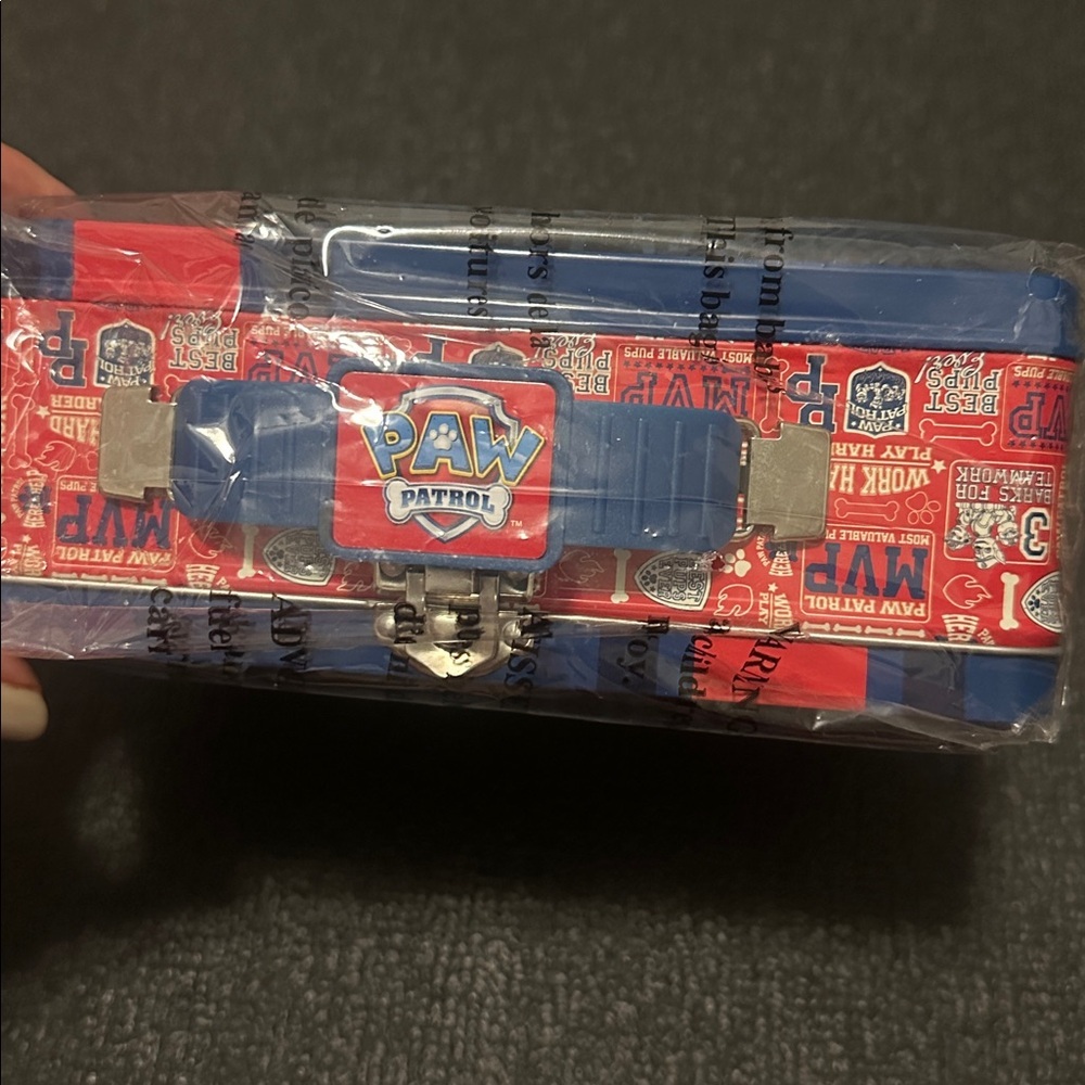 NWT Paw Patrol Blue and Red Lunch Box - Picture 3 of 8